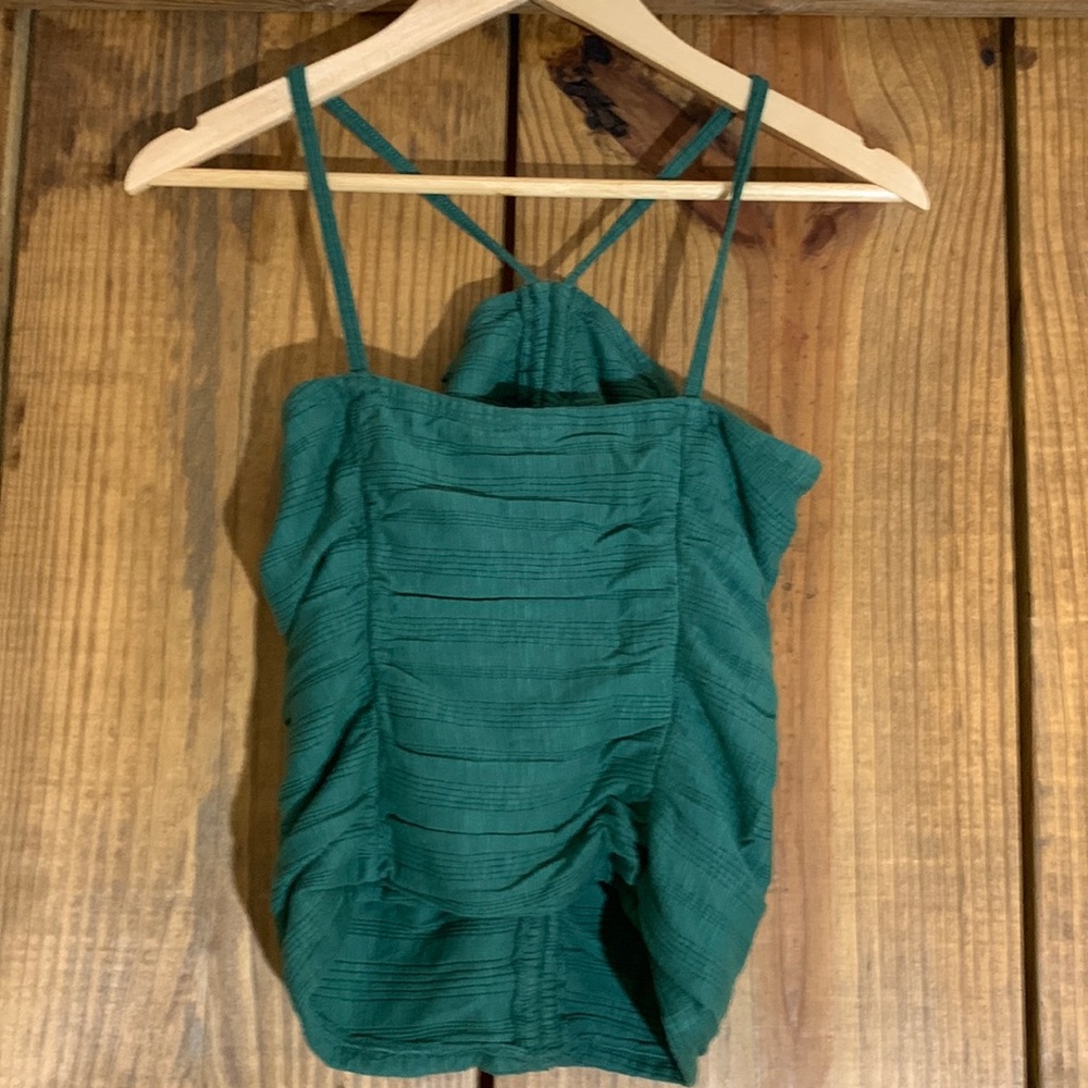 Anthropologie Pilcro Rouched Ribbed Halter - Picture 4 of 7